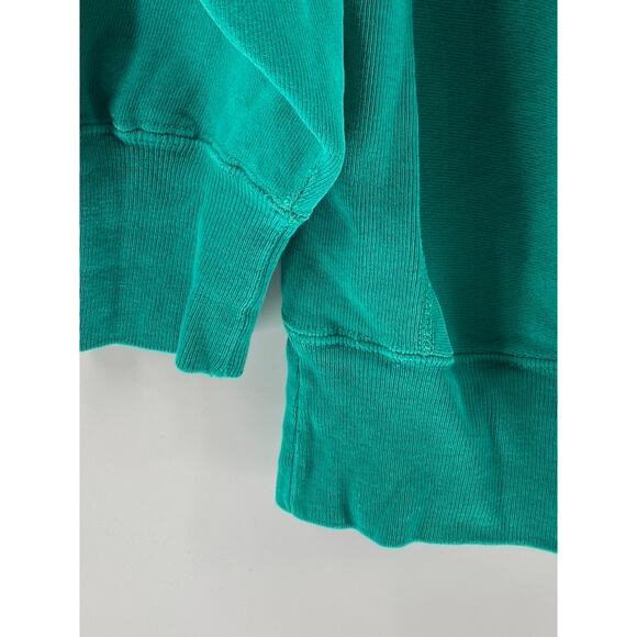 CHAMPION Men's Green Vintage Crewneck Reverse Weave Long Sleeve Sweatshirt SZ2XL - Picture 7 of 11